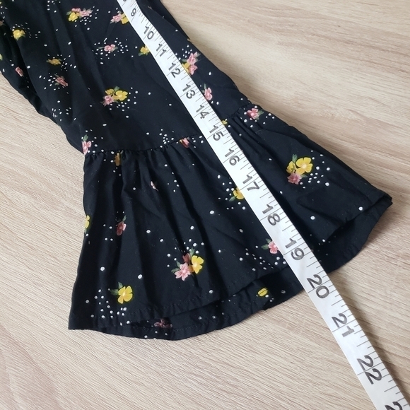 Floral Print 3/4 Flair Sleeve Shift Dress size Large - Picture 10 of 12